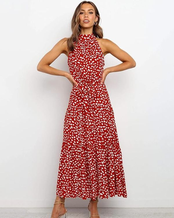 Beverly | Elegant ermeløs sommerkjole for damer