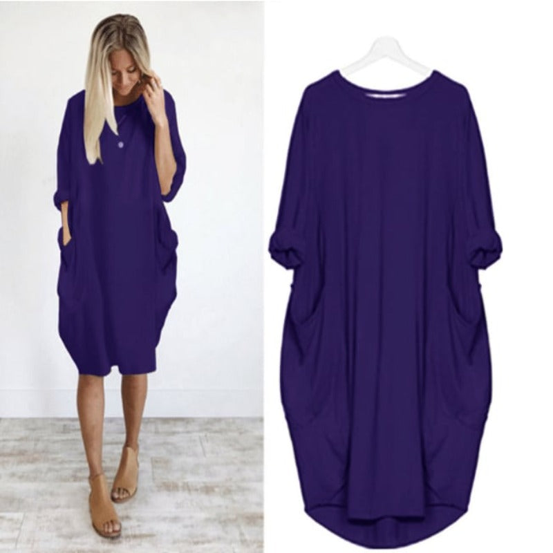 Soltica | Komfortabel Casual Kjole for Damer