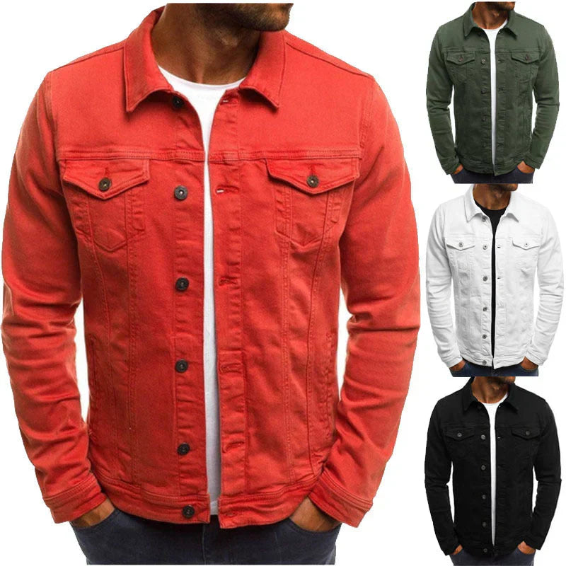 Marco | Løs Jeansjakke for Menn