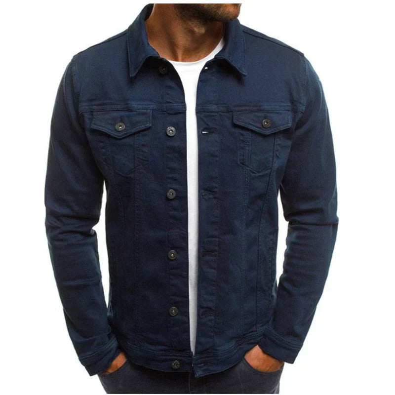 Marco | Løs Jeansjakke for Menn