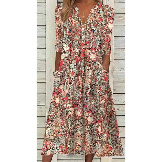 Lizzy | Damen Boho Kjole