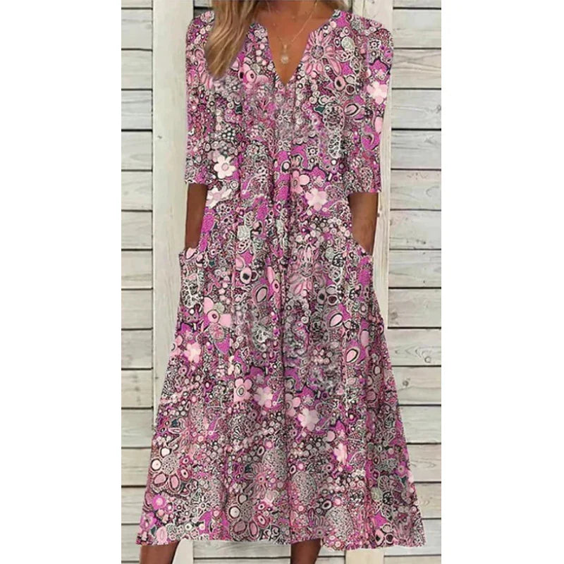 Lizzy | Damen Boho Kjole
