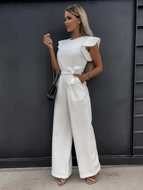 Otelia | Elegant Jumpsuit med vide ben