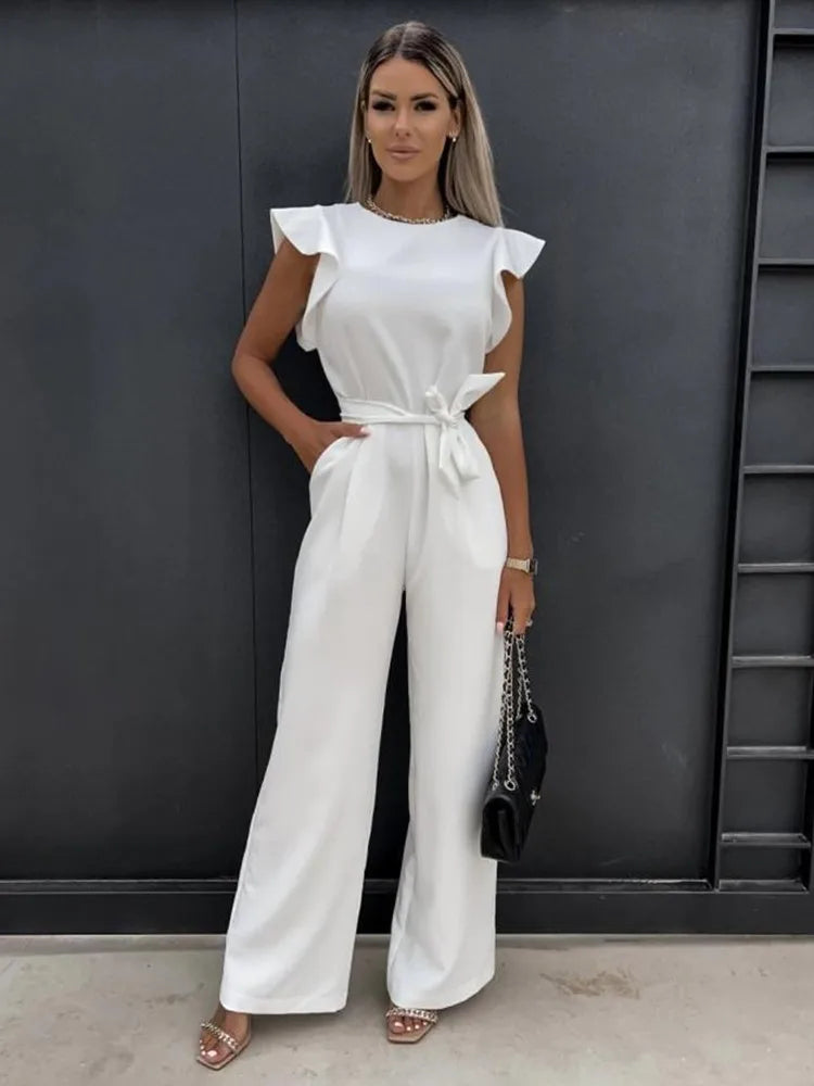 Otelia | Elegant Jumpsuit med vide ben