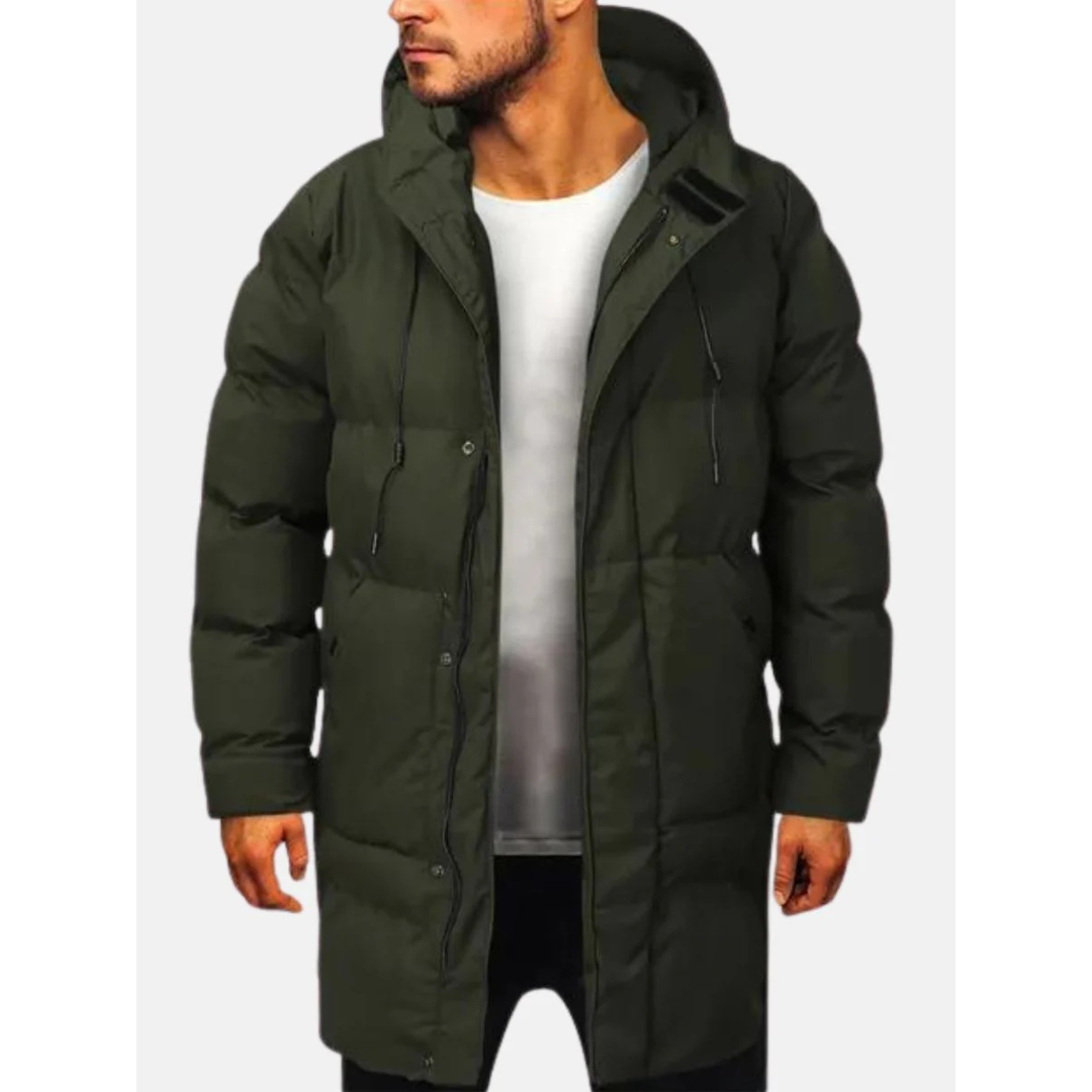 Thomasio | Herre Varm Puffer Jakke | Vinter