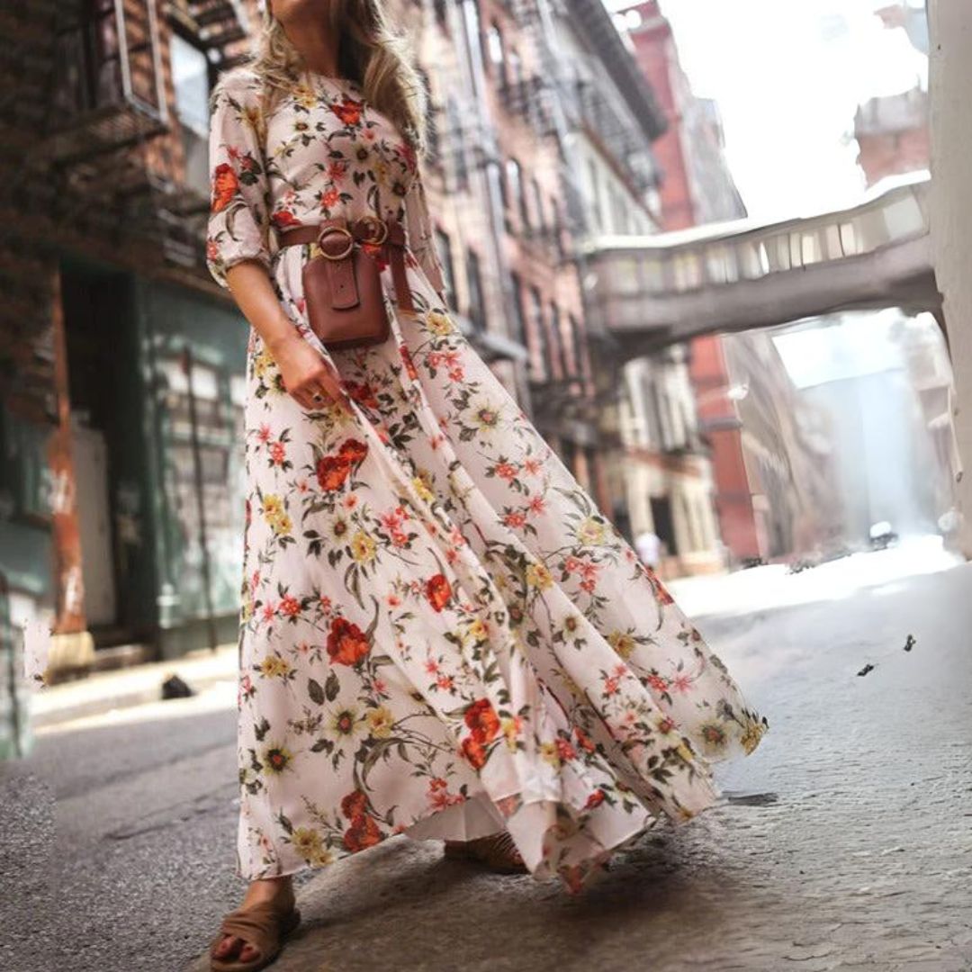 Margarethe | Flytende Maxi-Damekjole