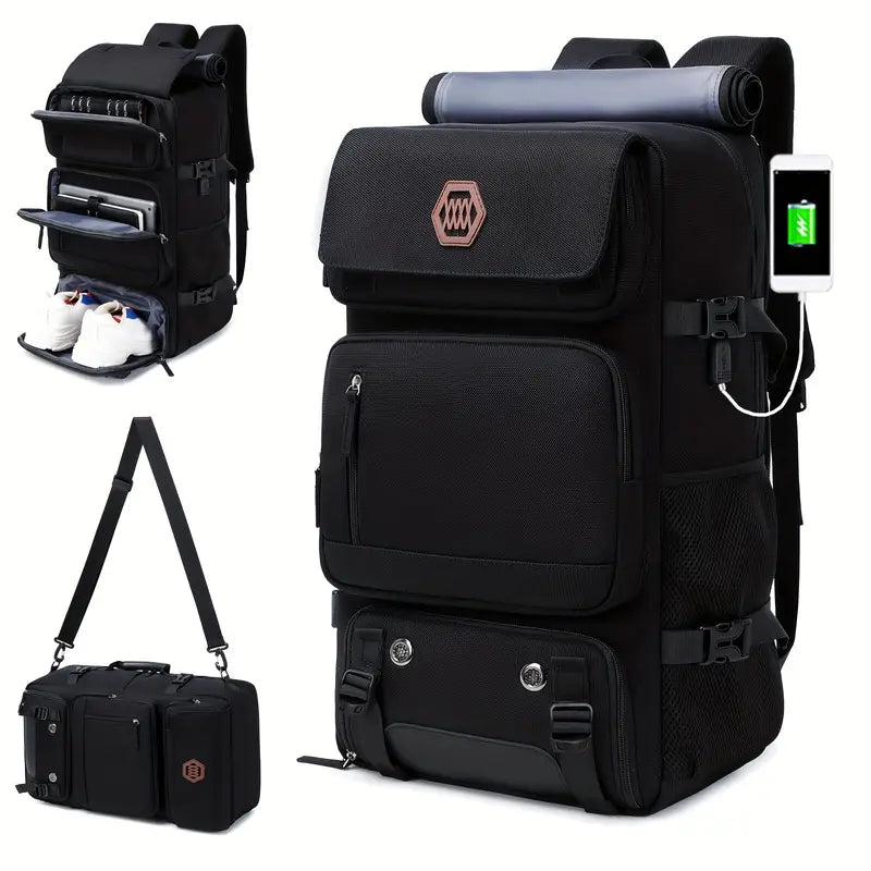 Unisex Reiserucksack | Forvandlingsbar