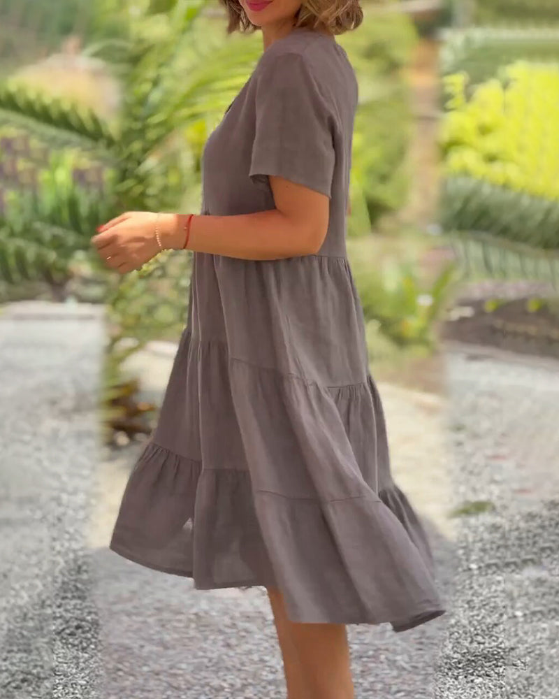 Lucy | Elegant Korteermet Sommerkjole
