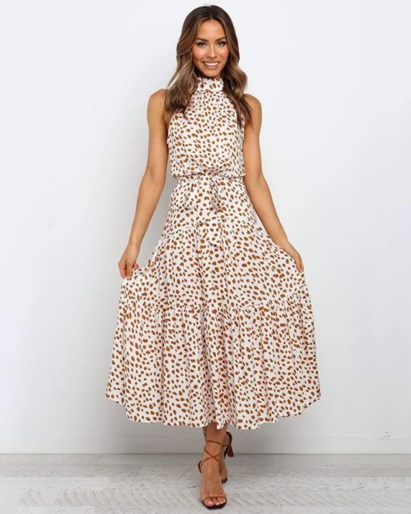 Beverly | Elegant ermeløs sommerkjole for damer