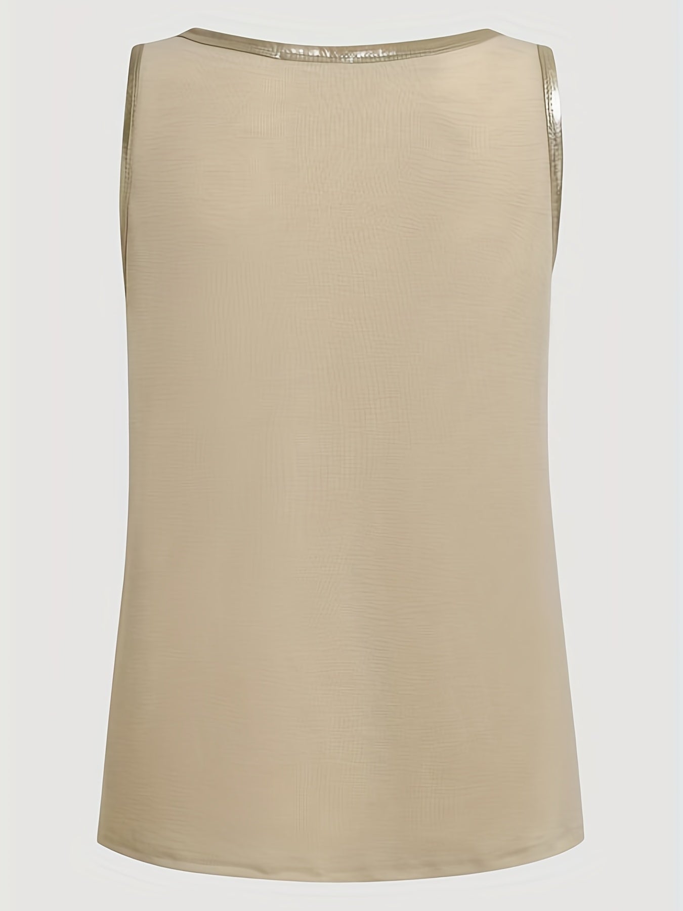 Clara | Elegant tanktop med kontrastdetaljer for damer