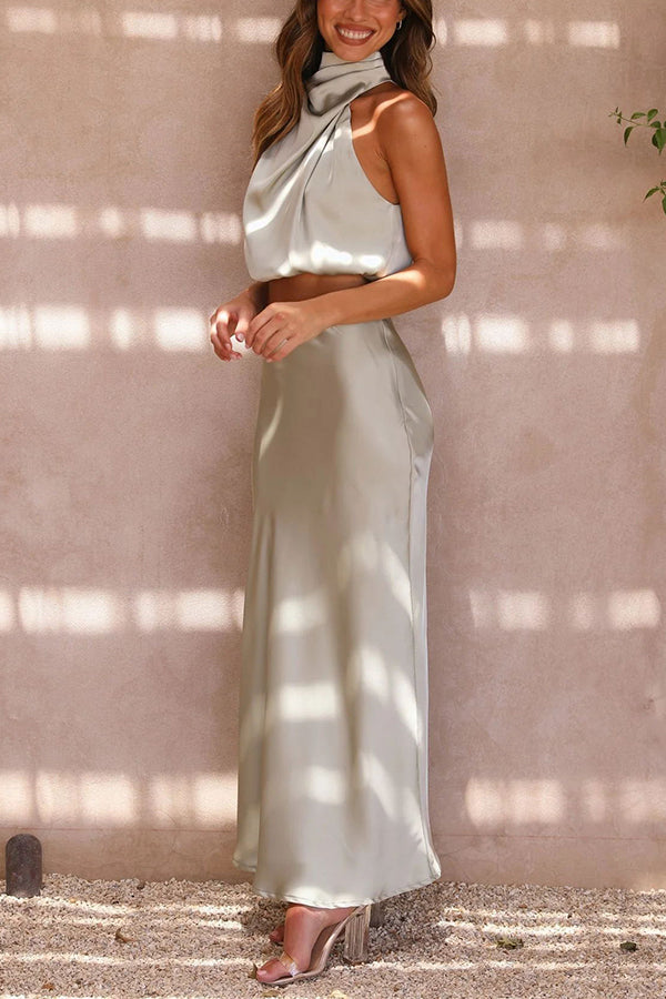 Nicolette | Elegant Maxiskjørt-Sett
