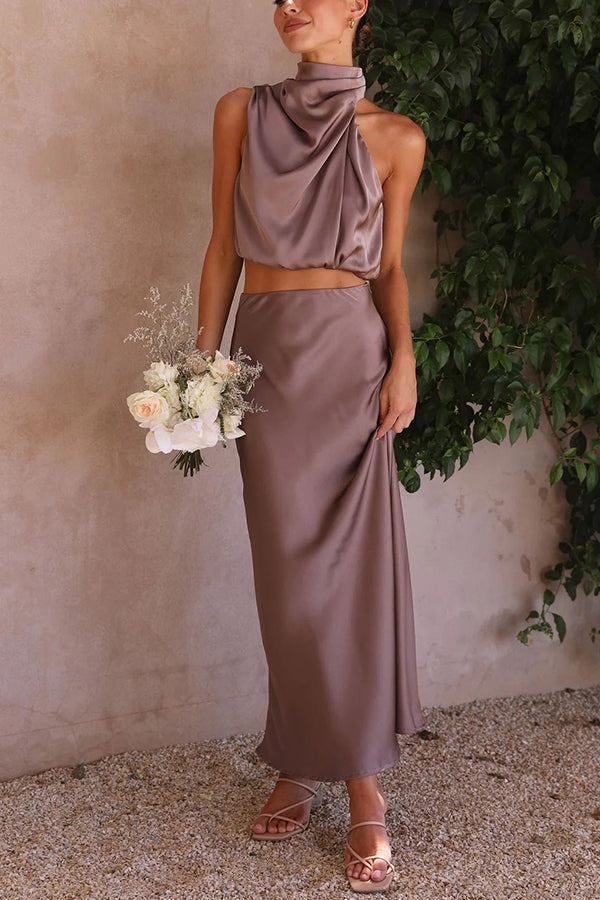Nicolette | Elegant Maxiskjørt-Sett