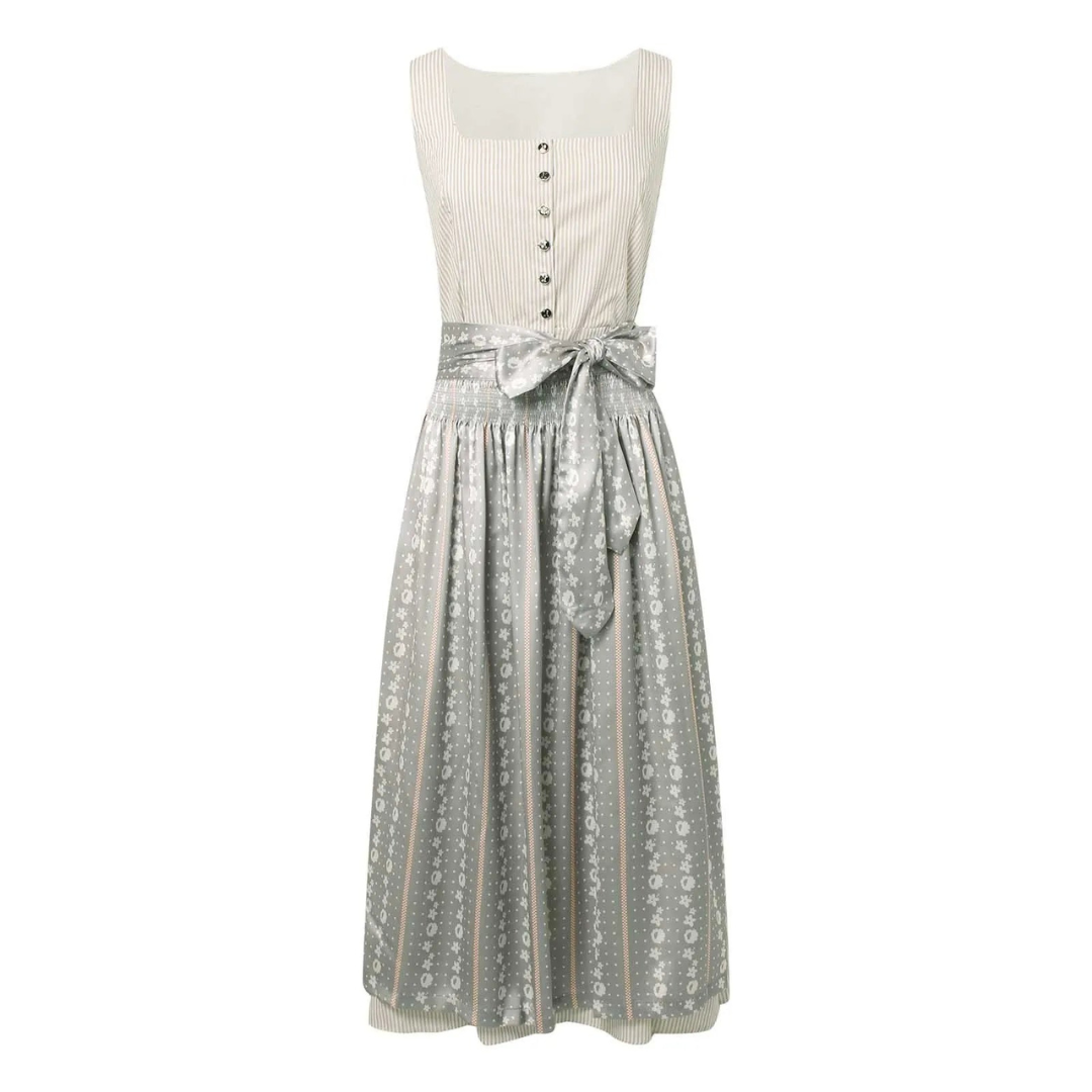 Laurene | Dame Kvadrautsnitt Oktoberfest Dirndl Kjole | 2025