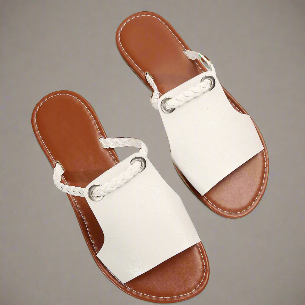Katelina | Flate Sandaler av Premium Materiale