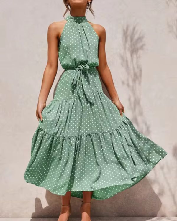 Beverly | Elegant ermeløs sommerkjole for damer