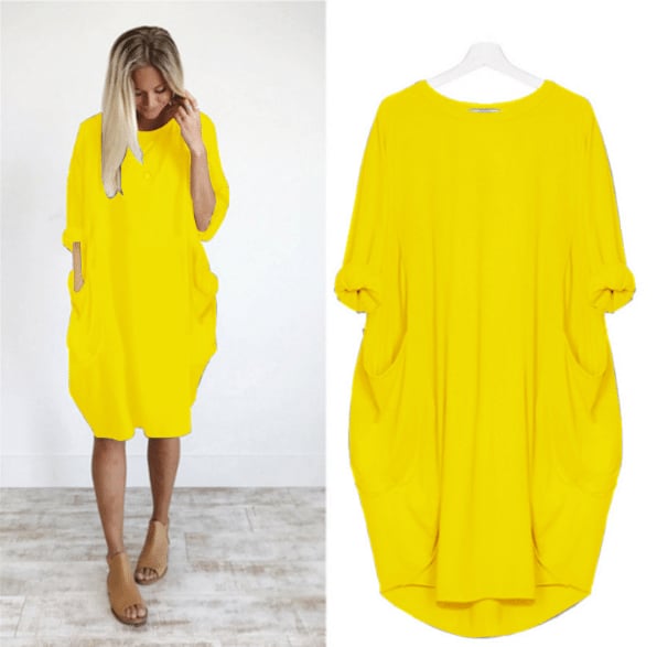 Soltica | Komfortabel Casual Kjole for Damer