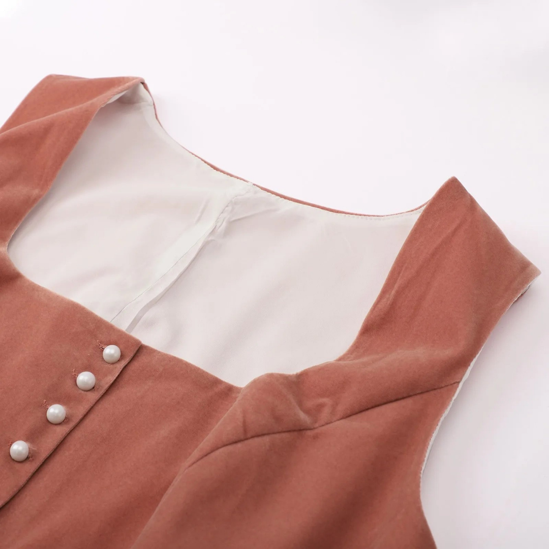 Ninon | Damen Vierkantansatz Oktoberfest Dirndl Kjole | 2024