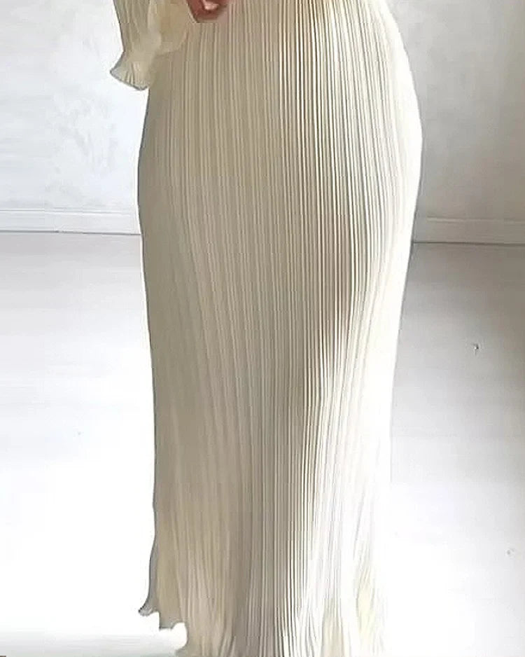Nadine | Elegant Muslingermet Kjole for Damer