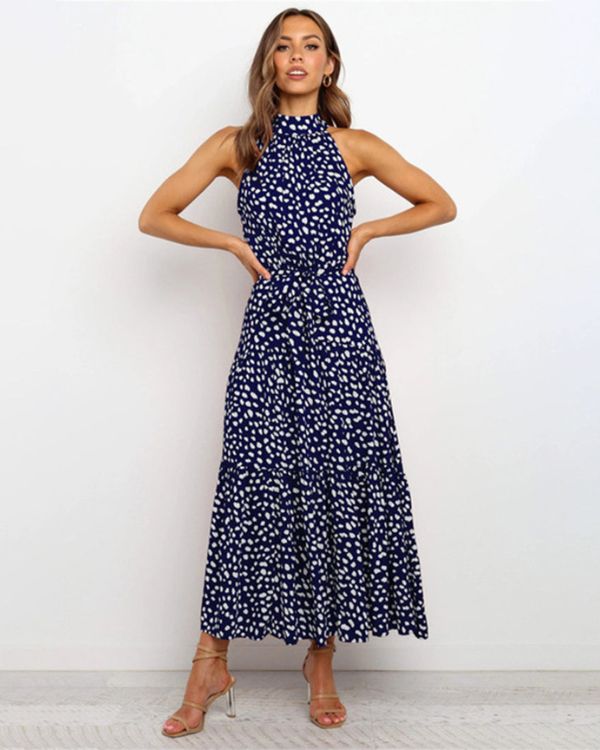Beverly | Elegant ermeløs sommerkjole for damer