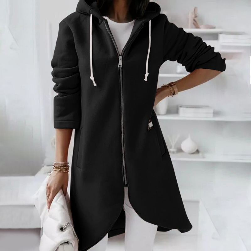 Berit | Superbehagelig dame sweatshirtjakke