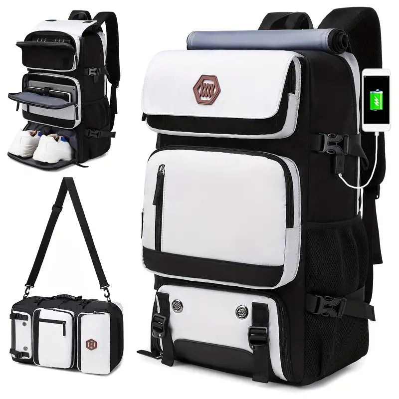 Unisex Reiserucksack | Forvandlingsbar