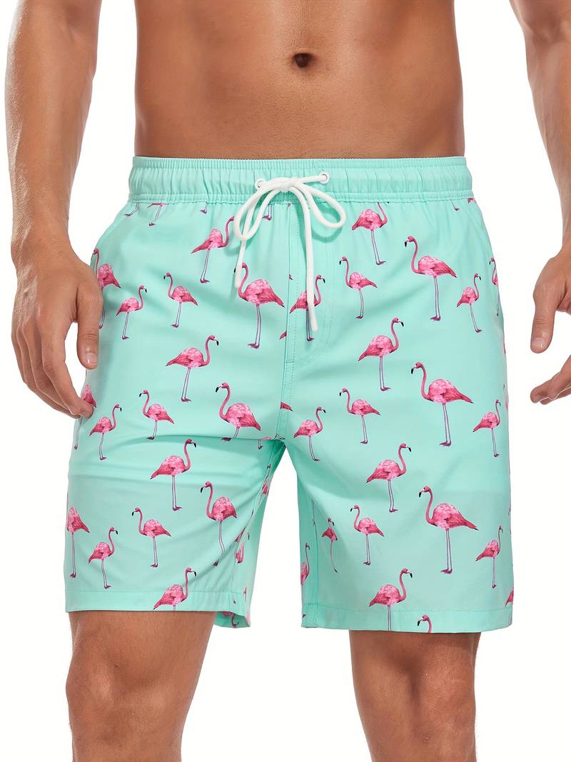 Lawrencius | Herre strandshorts med innershorts