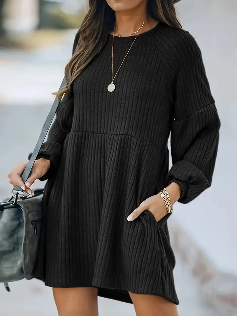 Natasha | Løs Minikjole for Damer