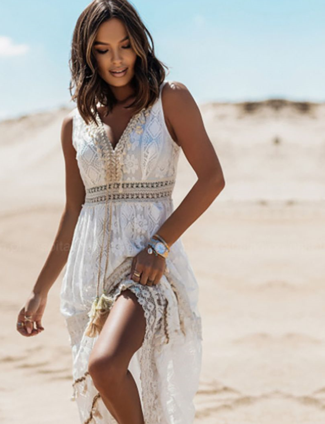 Mira | Boho Maxikjole