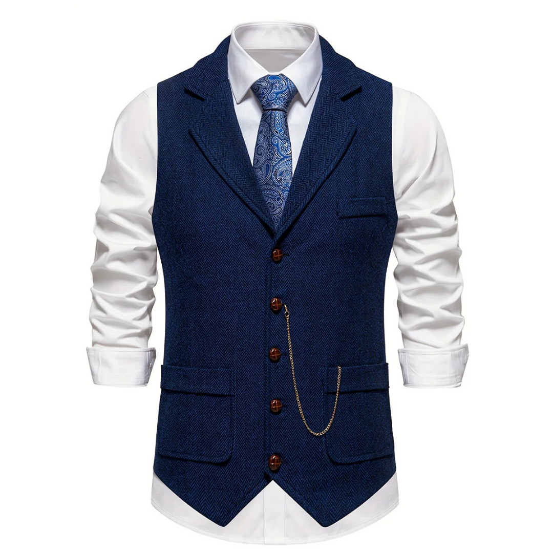 Herren Ermeløs Vest | V Utringning