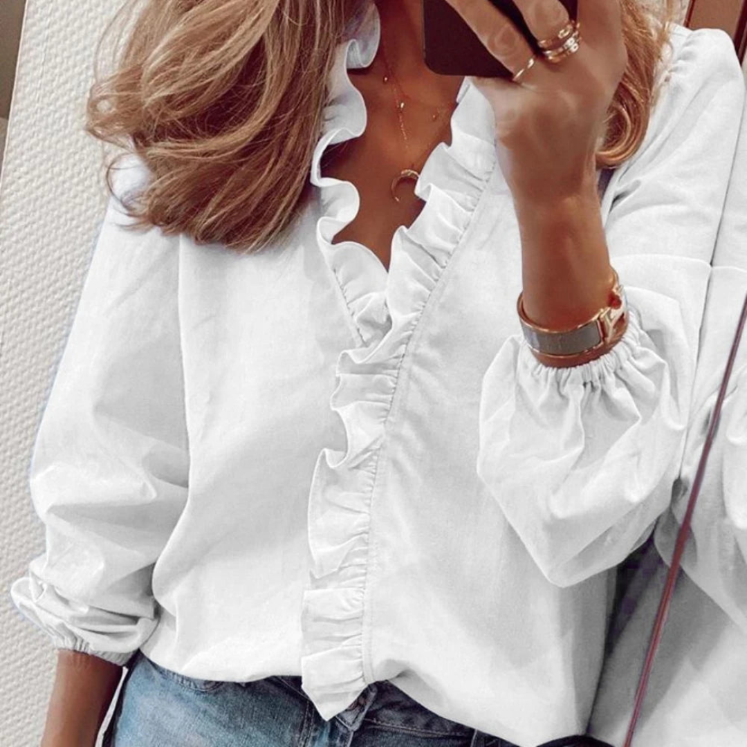 Adelheiden | Dame Elegant Bluse | Behagelig