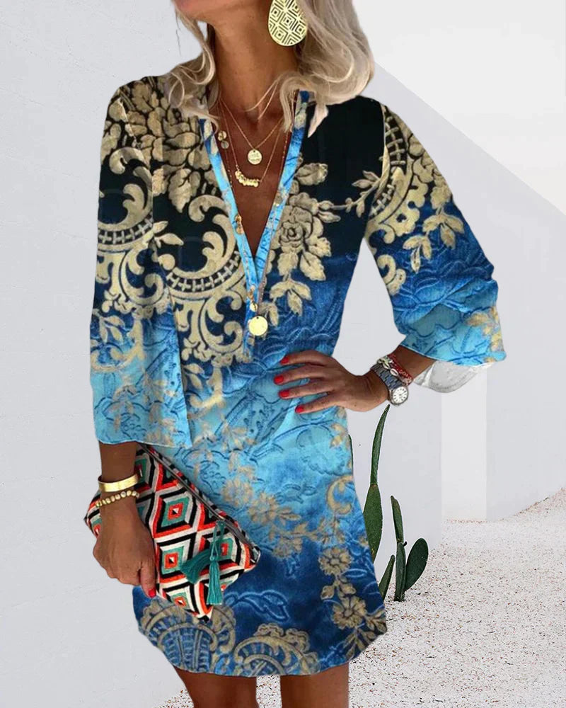 Sibyllen | Damen Boho Kjole