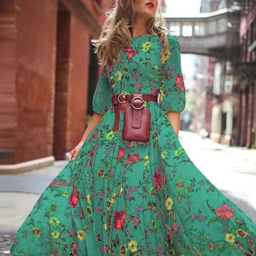 Margarethe | Flytende Maxi-Damekjole