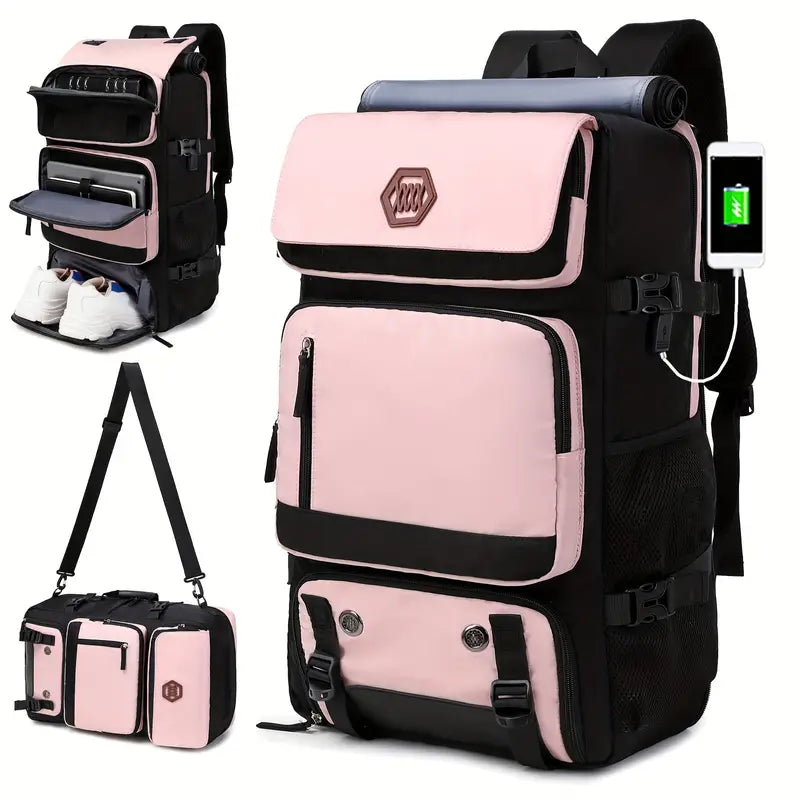 Unisex Reiserucksack | Forvandlingsbar