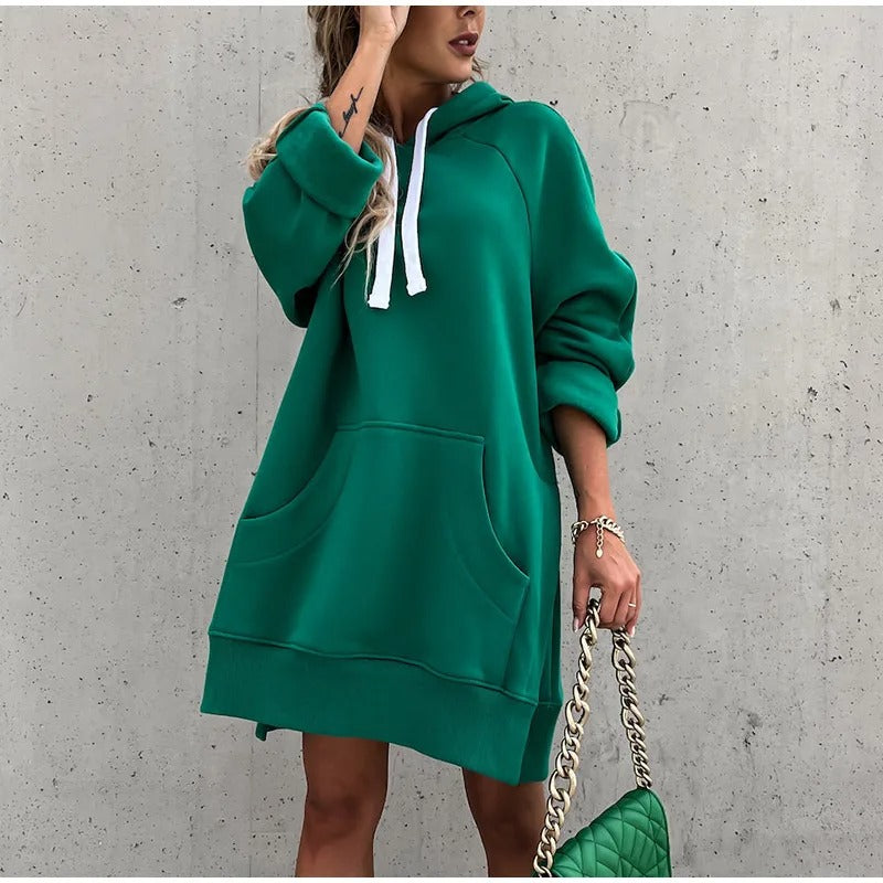 Evana | Dame Hoodie i Overstørrelse