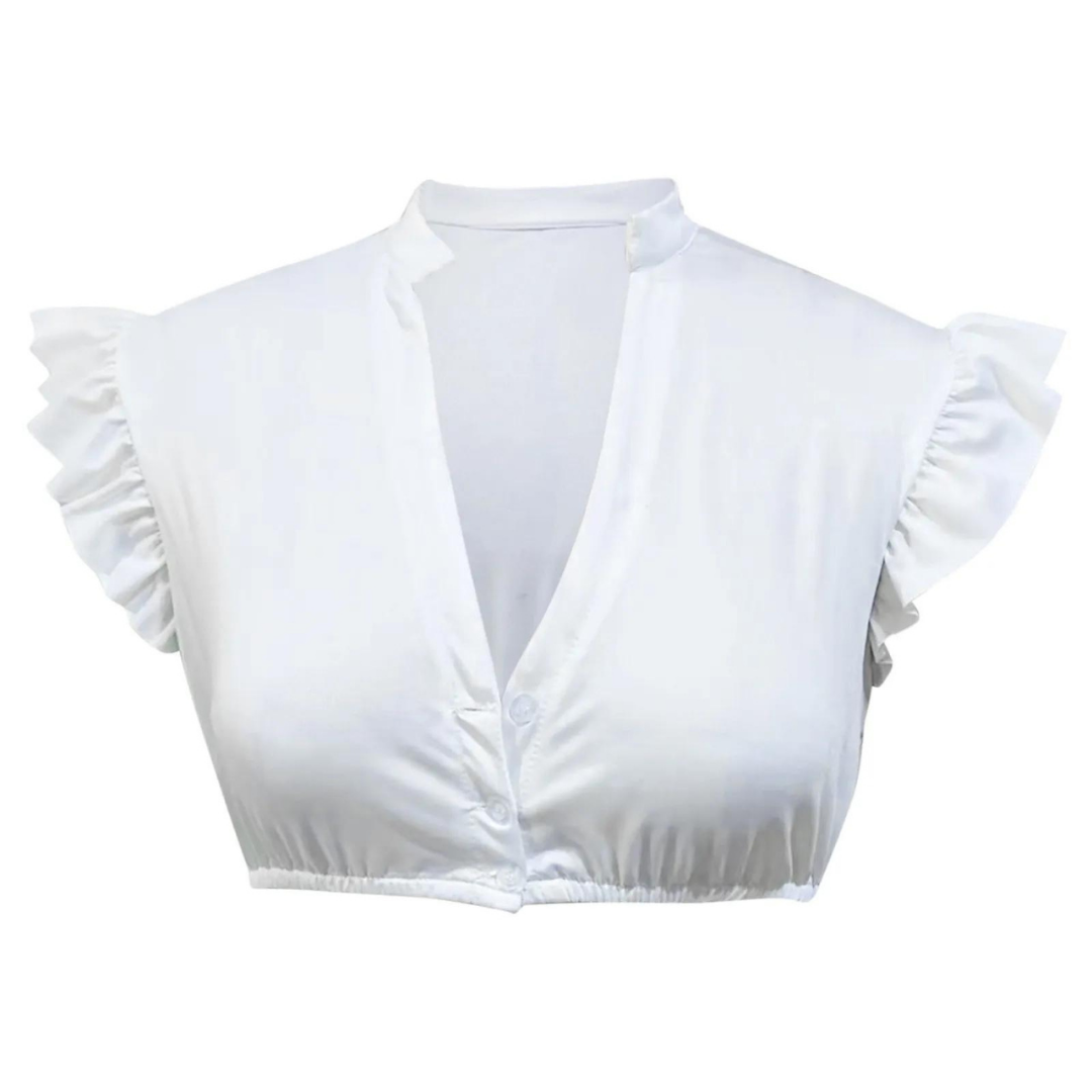 Damen Elegant Oktoberfest Dirndl Bluse