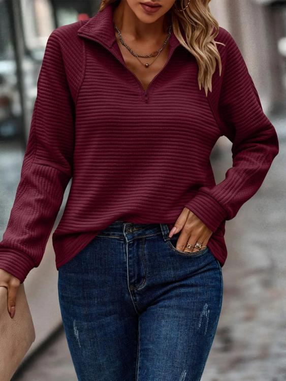 KVINNE ZIP-UP