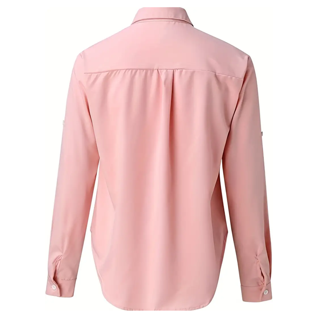 Salena | Dame Elegant Bluse | Langermet