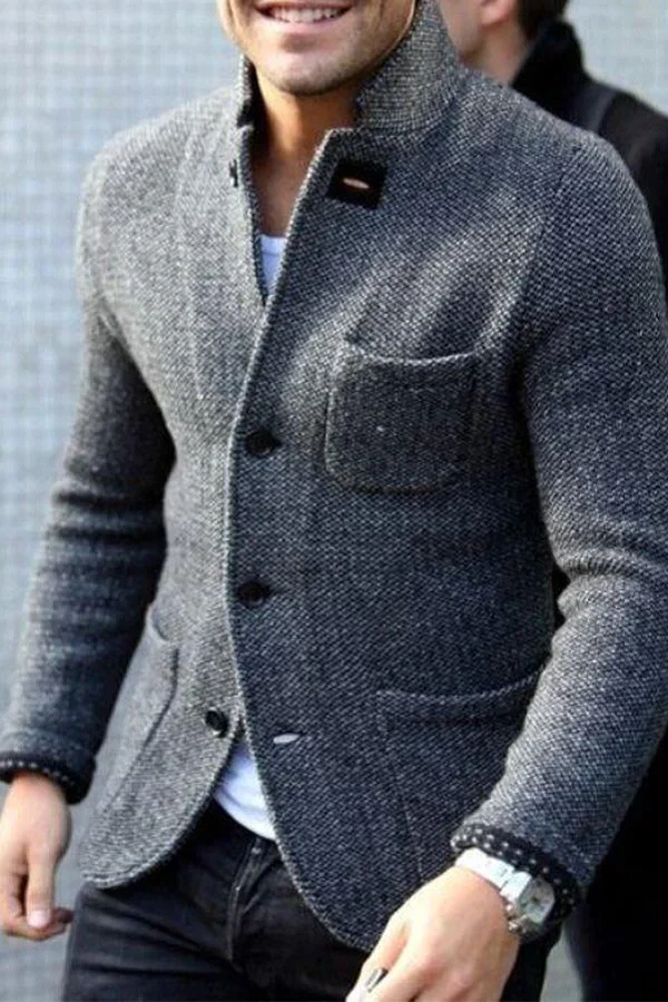 Wolfhart | Herre Knapp Dun Blazer | Elegant