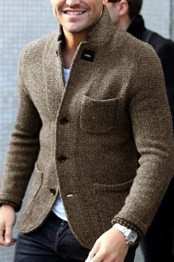 Wolfhart | Herre Knapp Dun Blazer | Elegant
