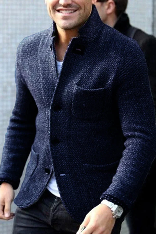 Wolfhart | Herre Knapp Dun Blazer | Elegant