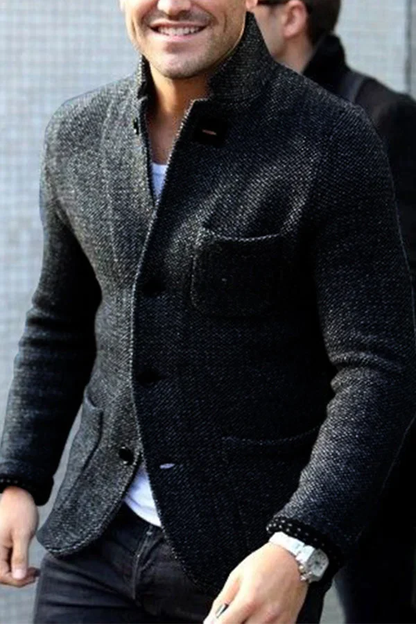 Wolfhart | Herre Knapp Dun Blazer | Elegant