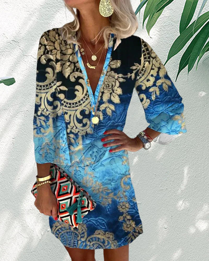 Sibyllen | Damen Boho Kjole