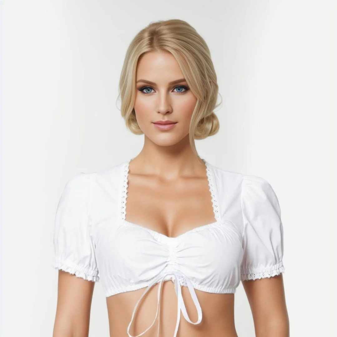 Damen Tracht Oktoberfest Dirndl Bluse