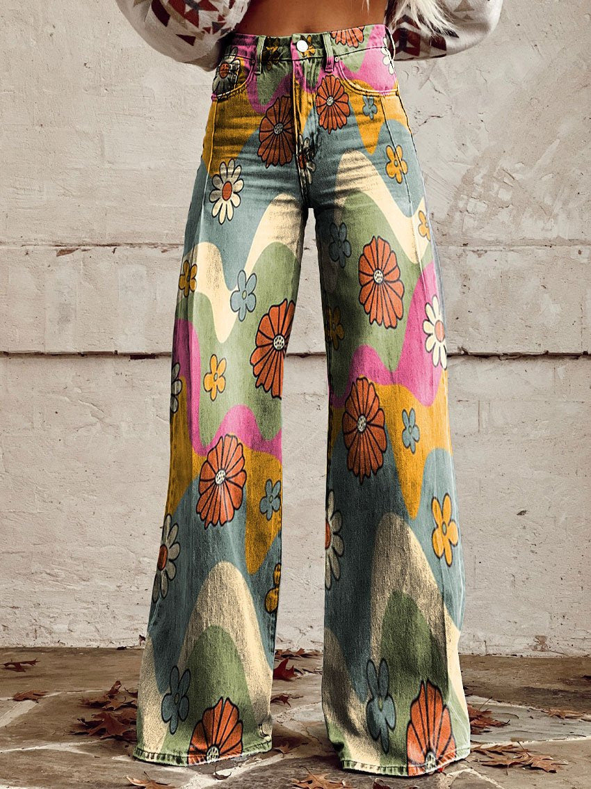Ritan | Dame Lange Denim Bukser