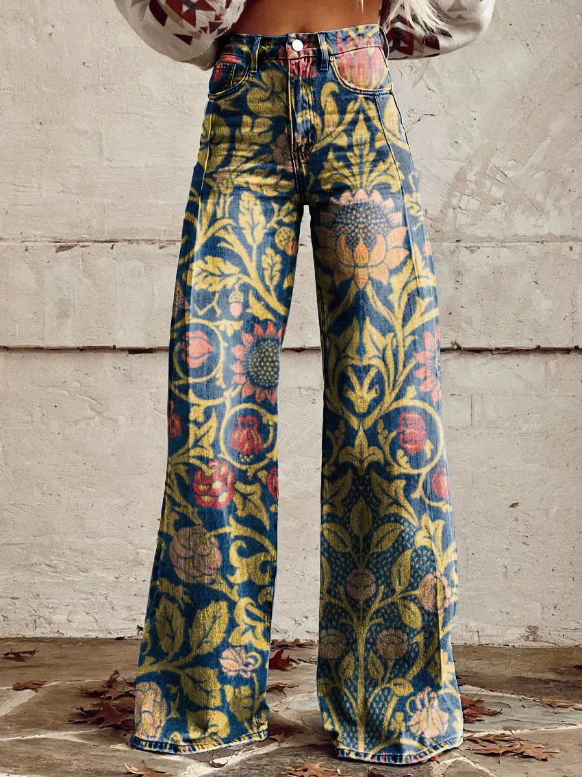 Ritan | Dame Lange Denim Bukser