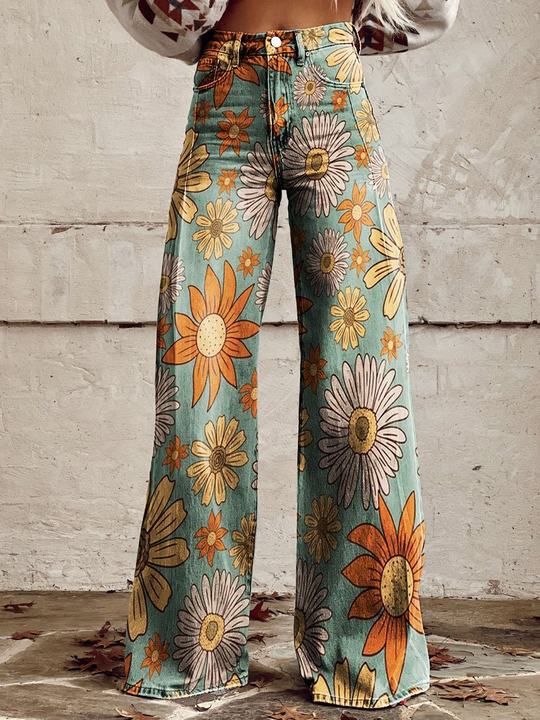 Ritan | Dame Lange Denim Bukser
