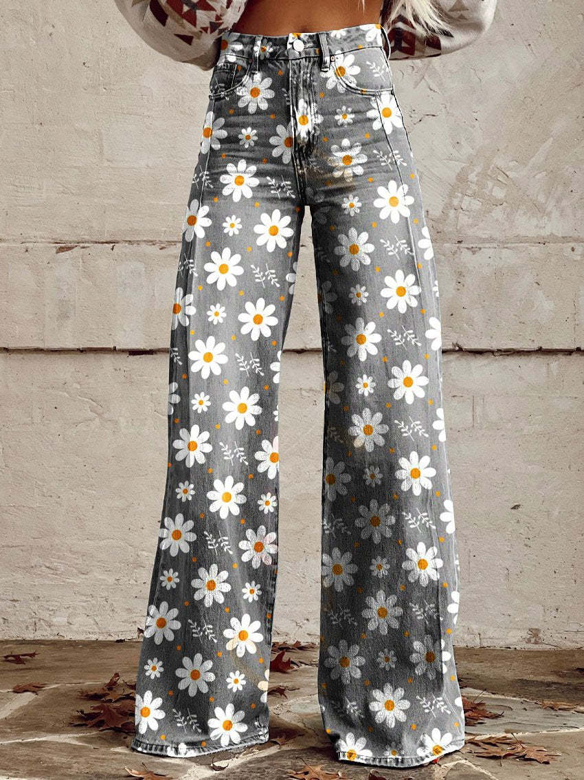 Ritan | Dame Lange Denim Bukser
