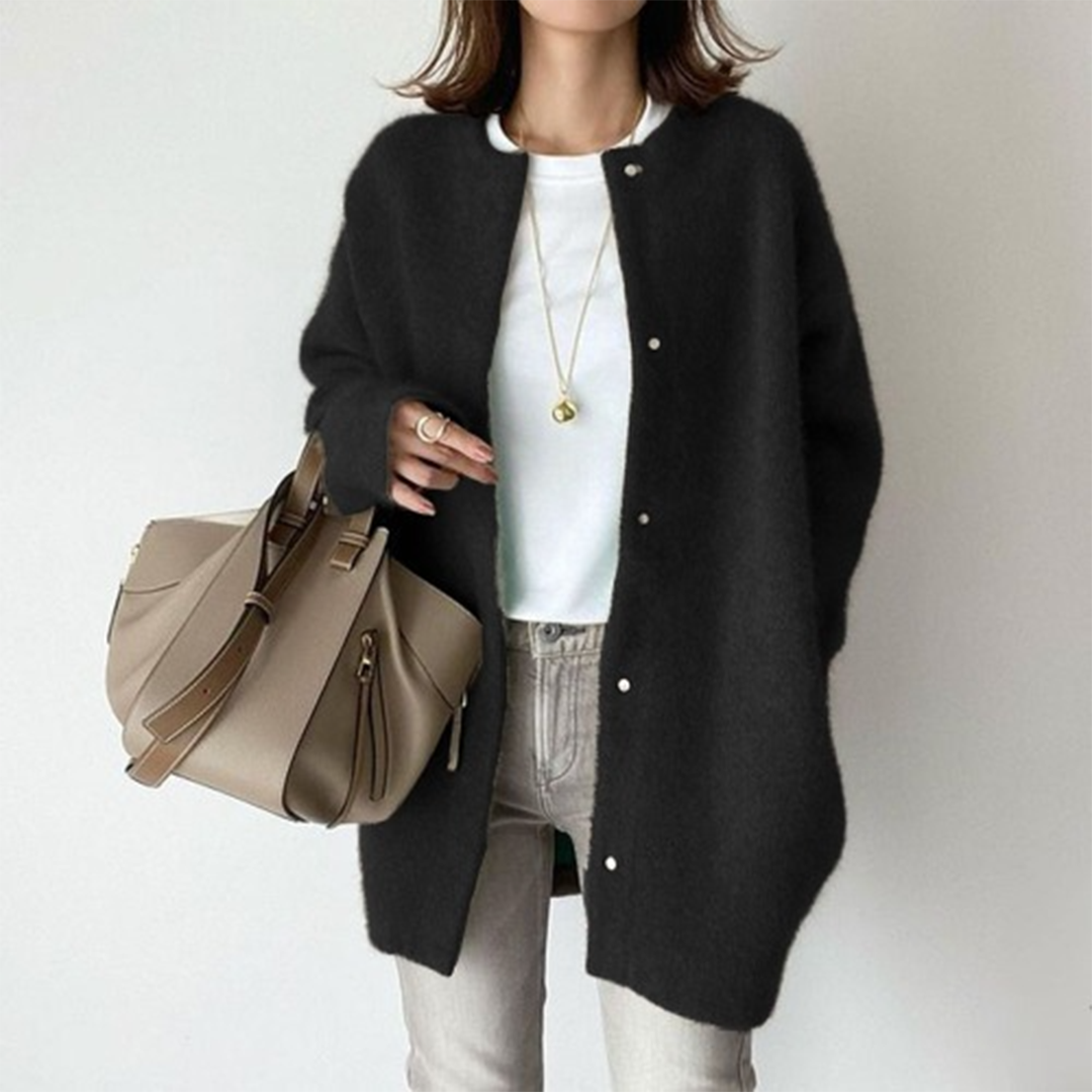 Caroline | Dame Designer Kåpe i myk stoff