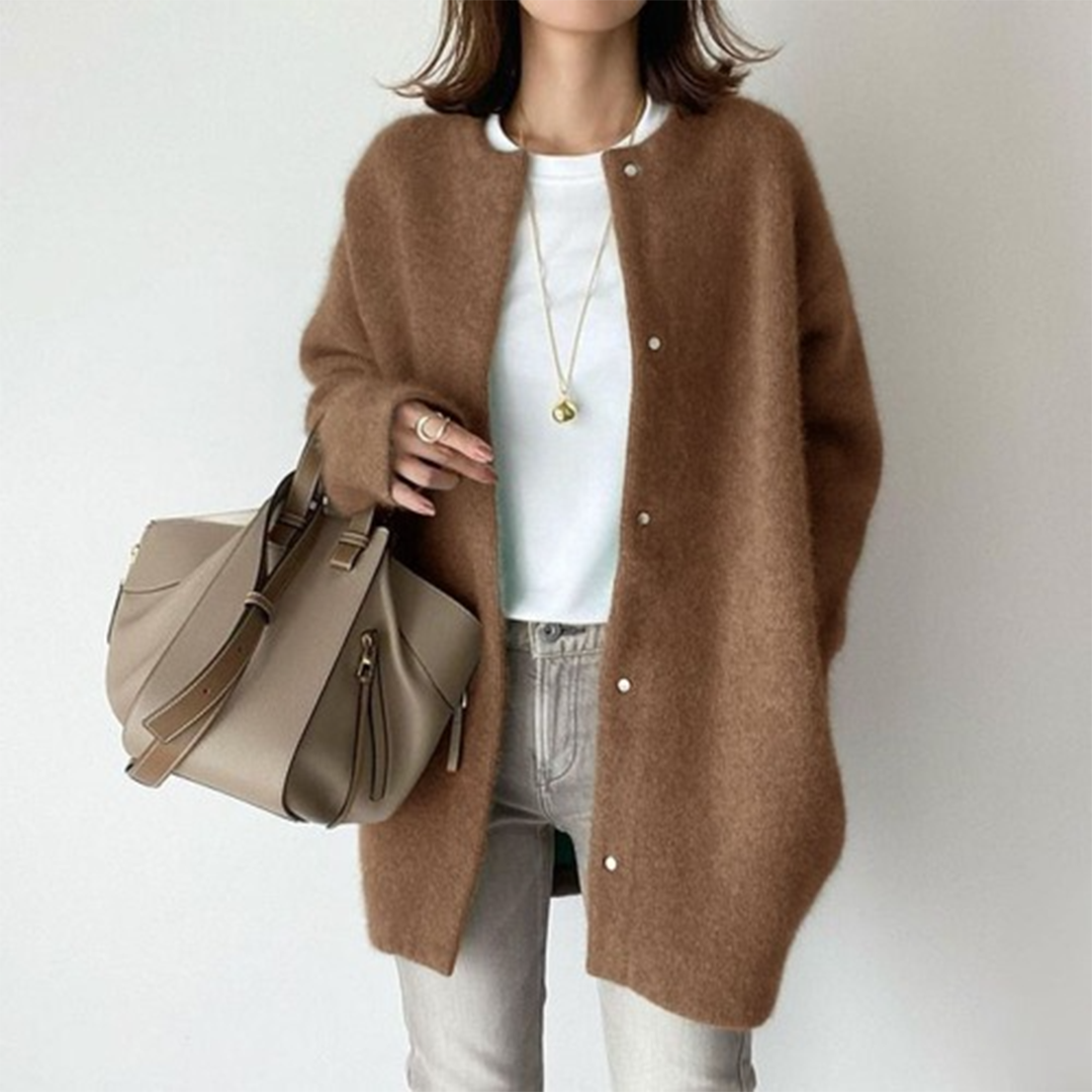 Caroline | Dame Designer Kåpe i myk stoff