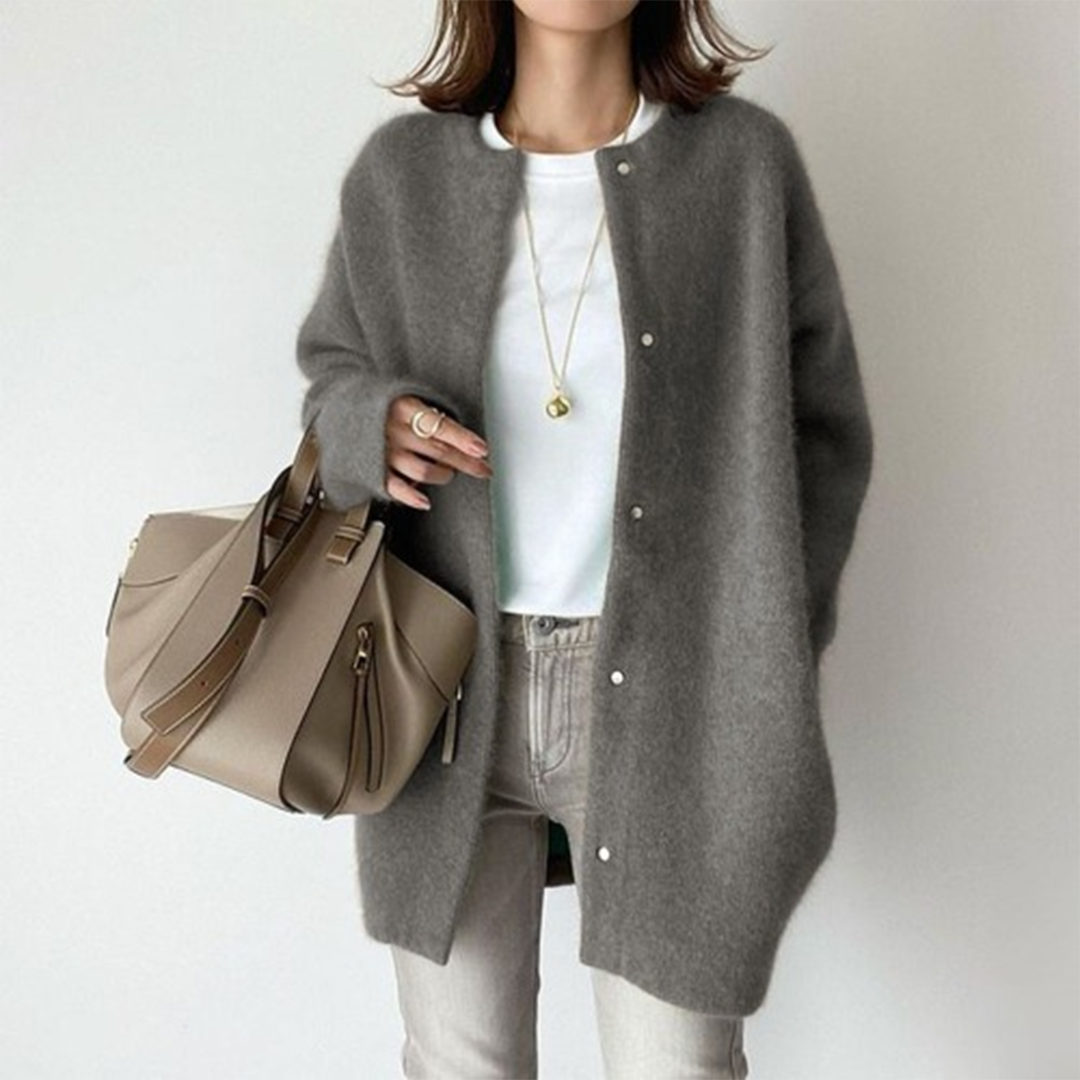 Caroline | Dame Designer Kåpe i myk stoff